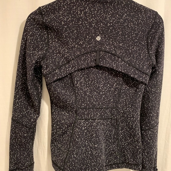 Lululemon Athletica Define Jacket (Size 4, Black with White Pattern) - Picture 2 of 5